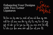 Spice Market, a Handwritten Font by BearyType Studio (Thumbnail 7 of 8)