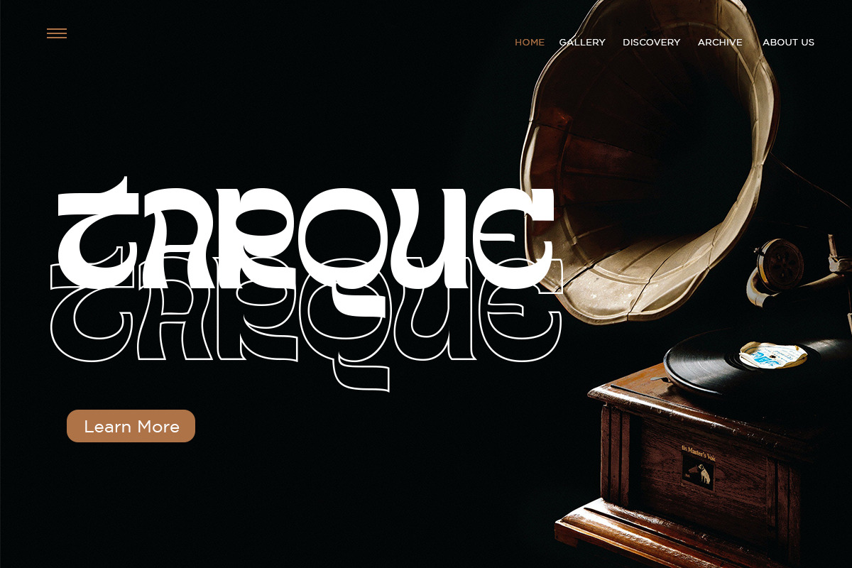 Gayo Wine | Fancy Display, a Serif Font by Pentagonistudio (Photo 3 of 13)