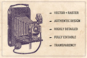 61 Vintage Printing Vectors, an Illustration by Brigantine Designs (Thumbnail 2 of 6)
