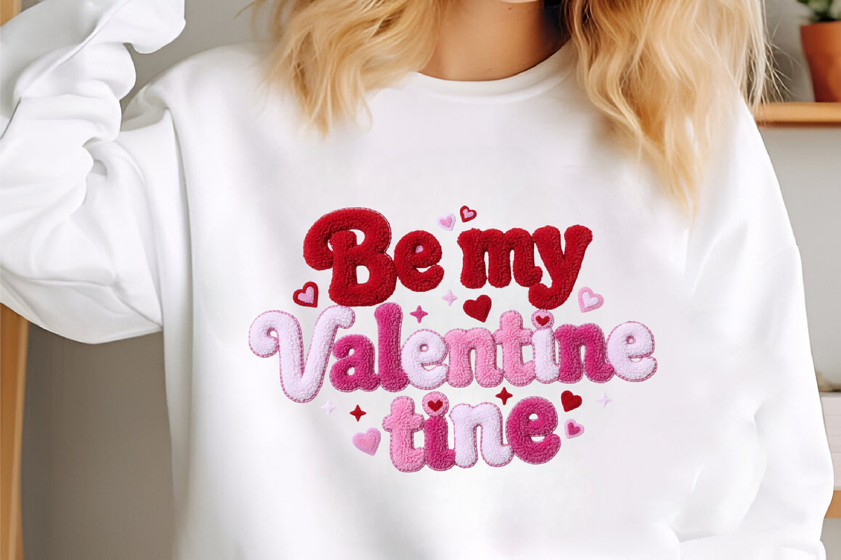 Be My Valentine Png Faux Yarn Latch, a Texture Illustration by designcity5 (Photo 9 of 9)