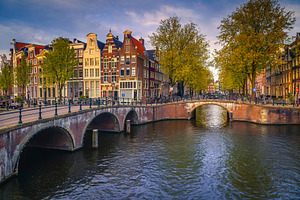 Old bridges above the water canals, an Architecture Photo by Alpine Dreams