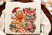 Gingerbread Christmas Cookies PNG, a Seasonal Illustration by Craft Nest (Thumbnail 6 of 6)