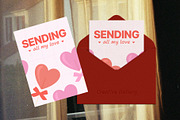 Valentine`s Greeting Cards, an Object Graphic by Creative Gallery (Thumbnail 4 of 7)