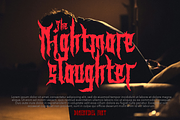 Domenvidel Blackmetal Font, a Blackletter Font by madeDeduk (Thumbnail 9 of 10)