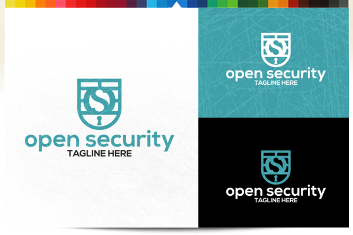 Open Security, a Branding & Logo Template by Acongraphic