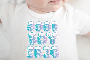 Rainbow Sky - SVG Color Cute Font