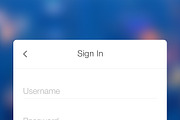 SignUp / Login - Mobile Form UI kit, an UI Kit Template by hoangpts (Thumbnail 6 of 42)
