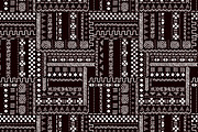 12 Mudcloth seamless patterns set, a Pattern Graphic by Natalyon (Thumbnail 3 of 4)