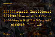 Lamunsaga – Psychedelic Typeface, a Sans Serif Font by Pengedar Seni (Thumbnail 8 of 8)