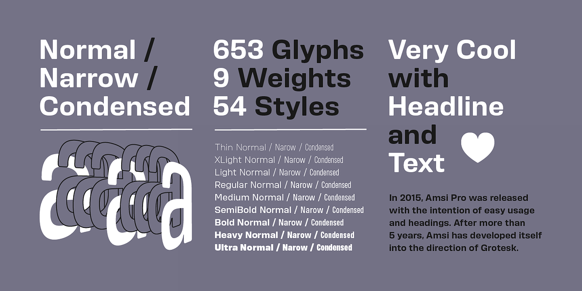 Amsi Grotesk, a Sans Serif Font by Stawix (Photo 4 of 9)