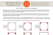 MFC Franklin Corners Four, a Symbol Font by Monogram Fonts Co. (Thumbnail 6 of 7)