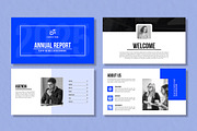 Annual Report Presentation Template, a Presentation Template by Mighty-Slide (Thumbnail 2 of 6)