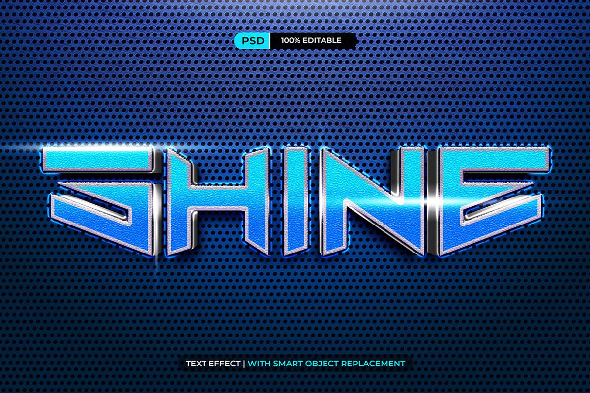 3D Text Effect Editable Vol. 3, a Layer Style Add-On by Modaldesain (Photo 6 of 8)