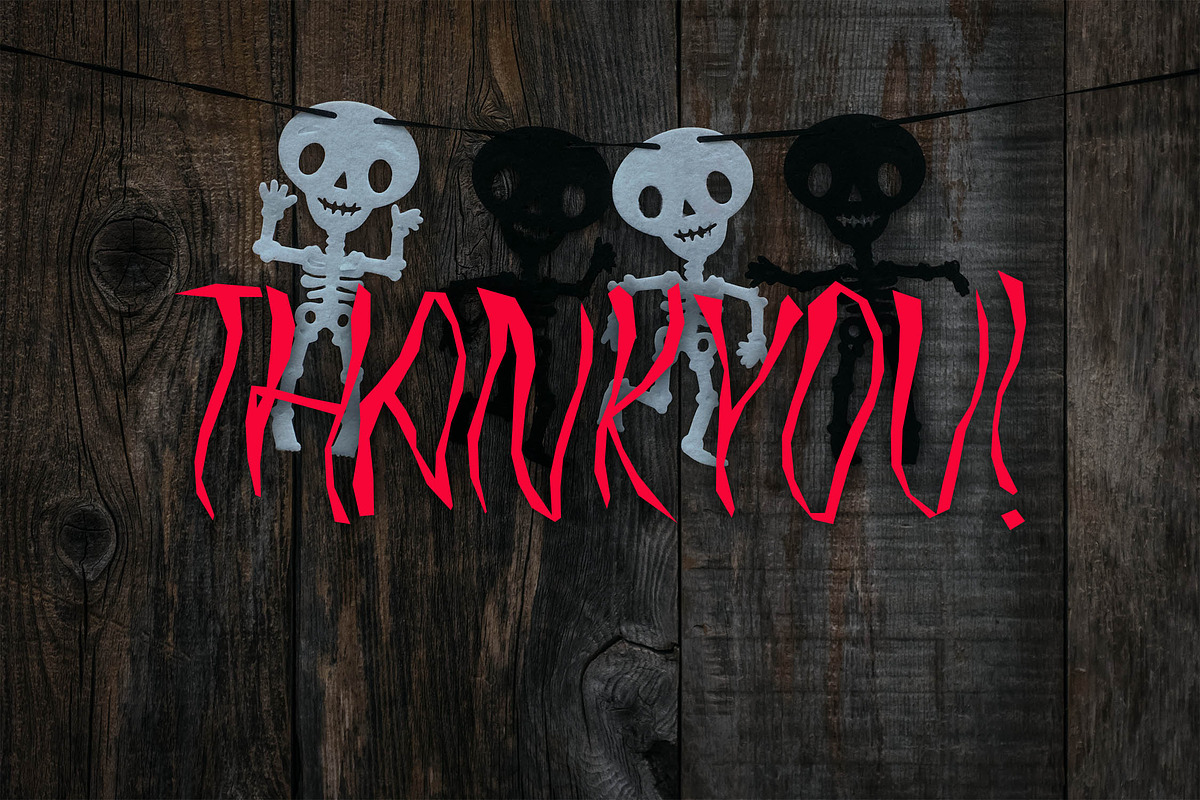 JUMPKIN - Halloween Horror Font, a Script Font by NTC Graphic (Photo 9 of 9)