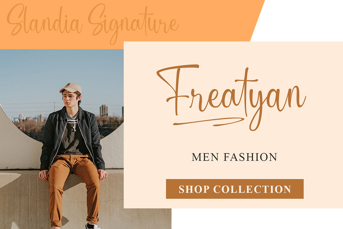 Slandia Signature / Handwriting Font, a Script Font by Mytype Studio (Photo 3 of 11)