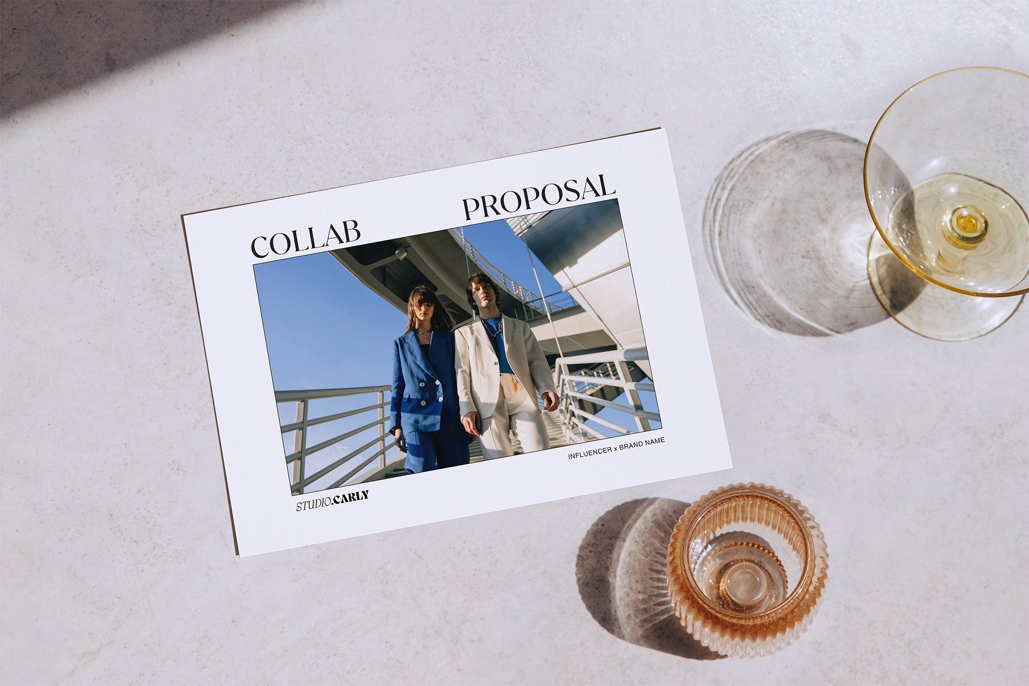 Content Creator, Influencer Pitch Deck