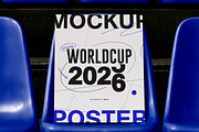 Soccer Sports Stadium Poster Mockup, an Advertising Mockup by The Rose Project (Thumbnail 2 of 3)