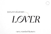 SaintMonica - Elegant Ligatures Font, a Serif Font by GraphicDash (Thumbnail 4 of 12)
