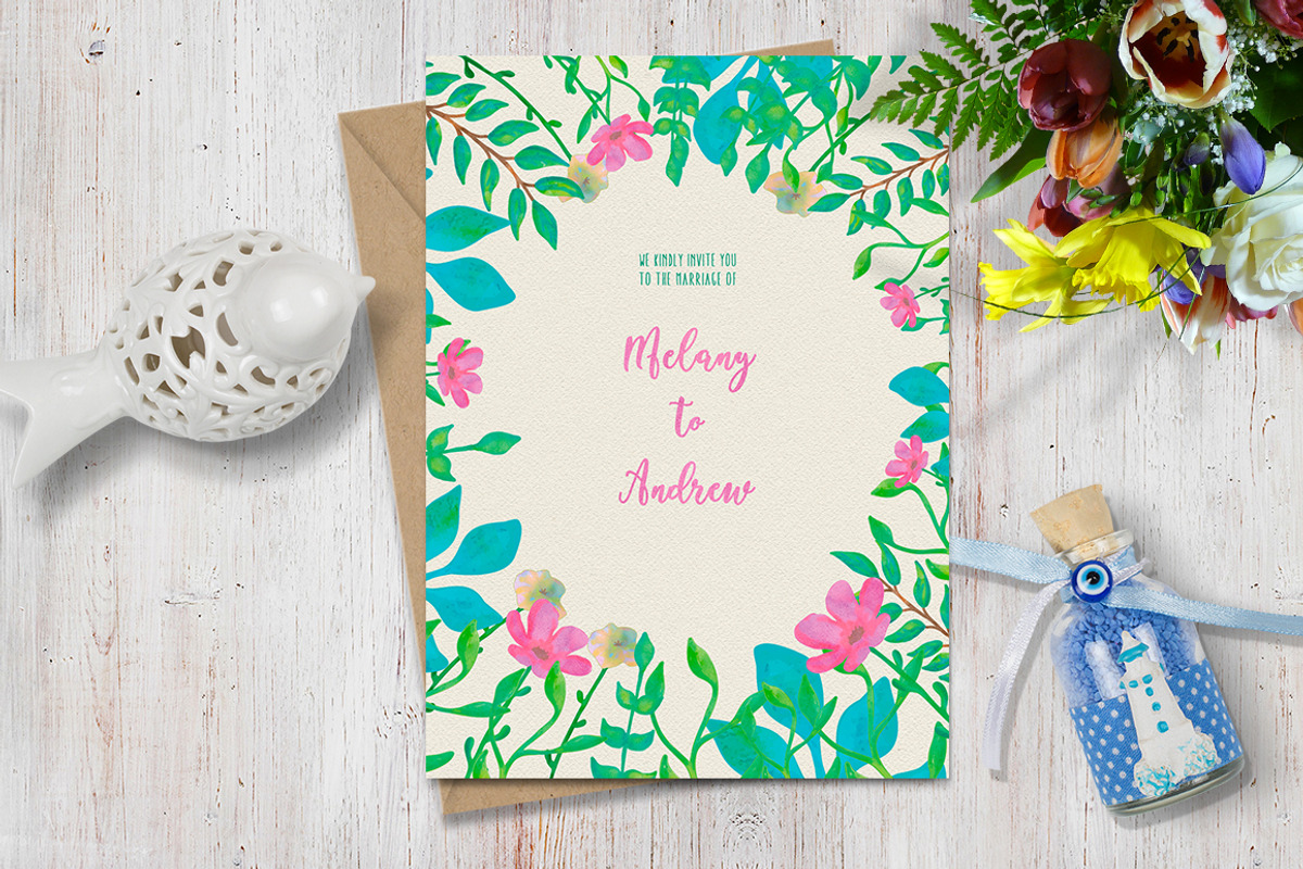 Watercolor Art & Pattern Brushes preview 8