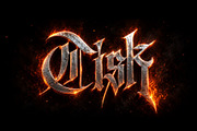 Tisk - a Blackletter Font, a Blackletter Font by Gittype (Thumbnail 8 of 8)