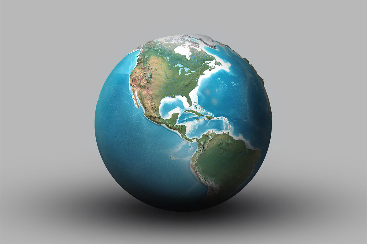 Earth, World Continents - Mega UI V1 preview 5