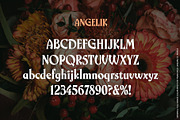 Angelik Font, a Serif Font by Mysterylab Designs (Thumbnail 2 of 9)