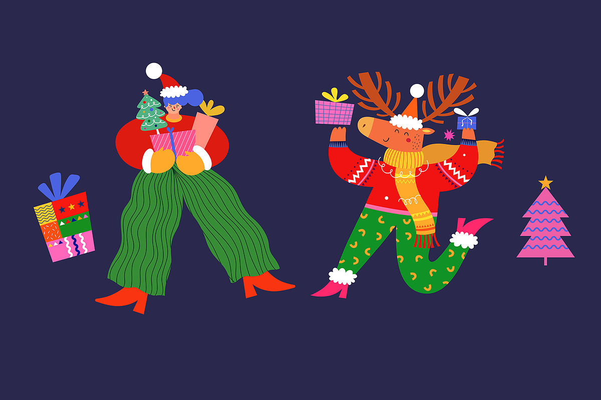 2026 Happy New Year, a Seasonal Illustration by MoleskoStudio (Photo 5 of 7)