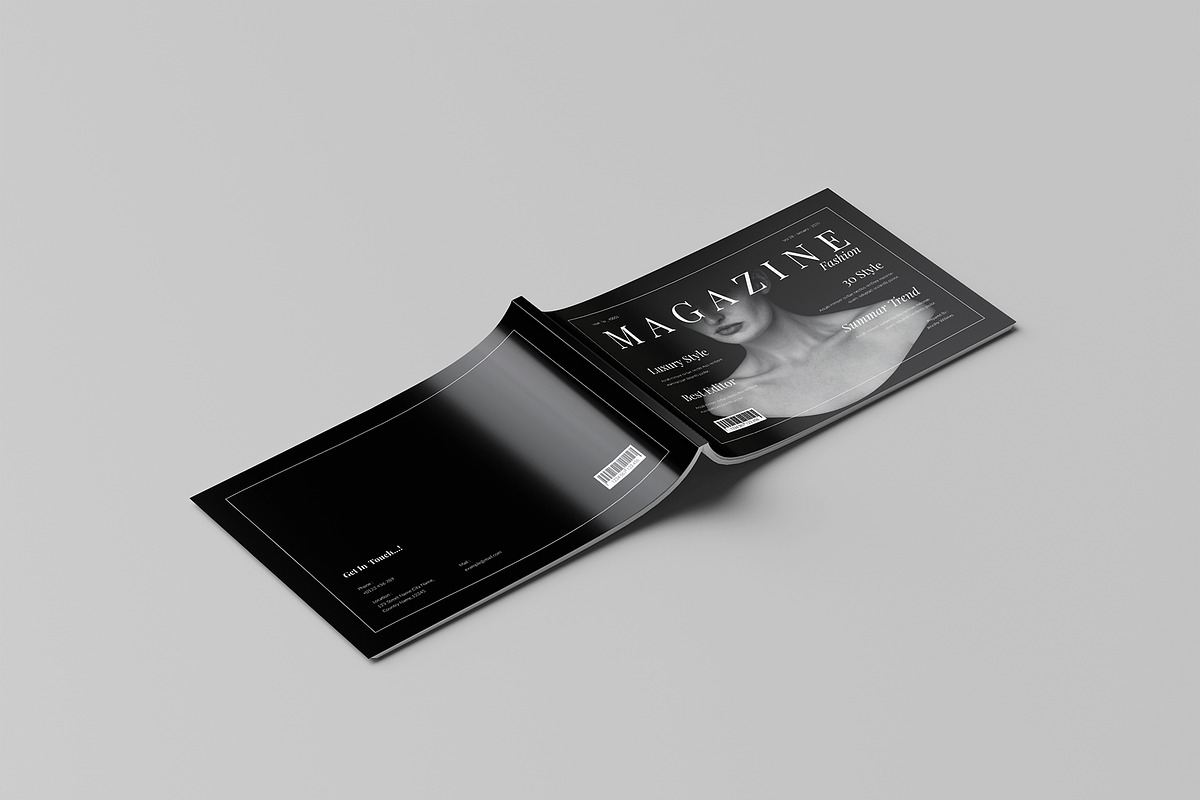 Magazine Template Landscape, a Magazine Template by Cleffon_Graphic_Studio (Photo 11 of 11)