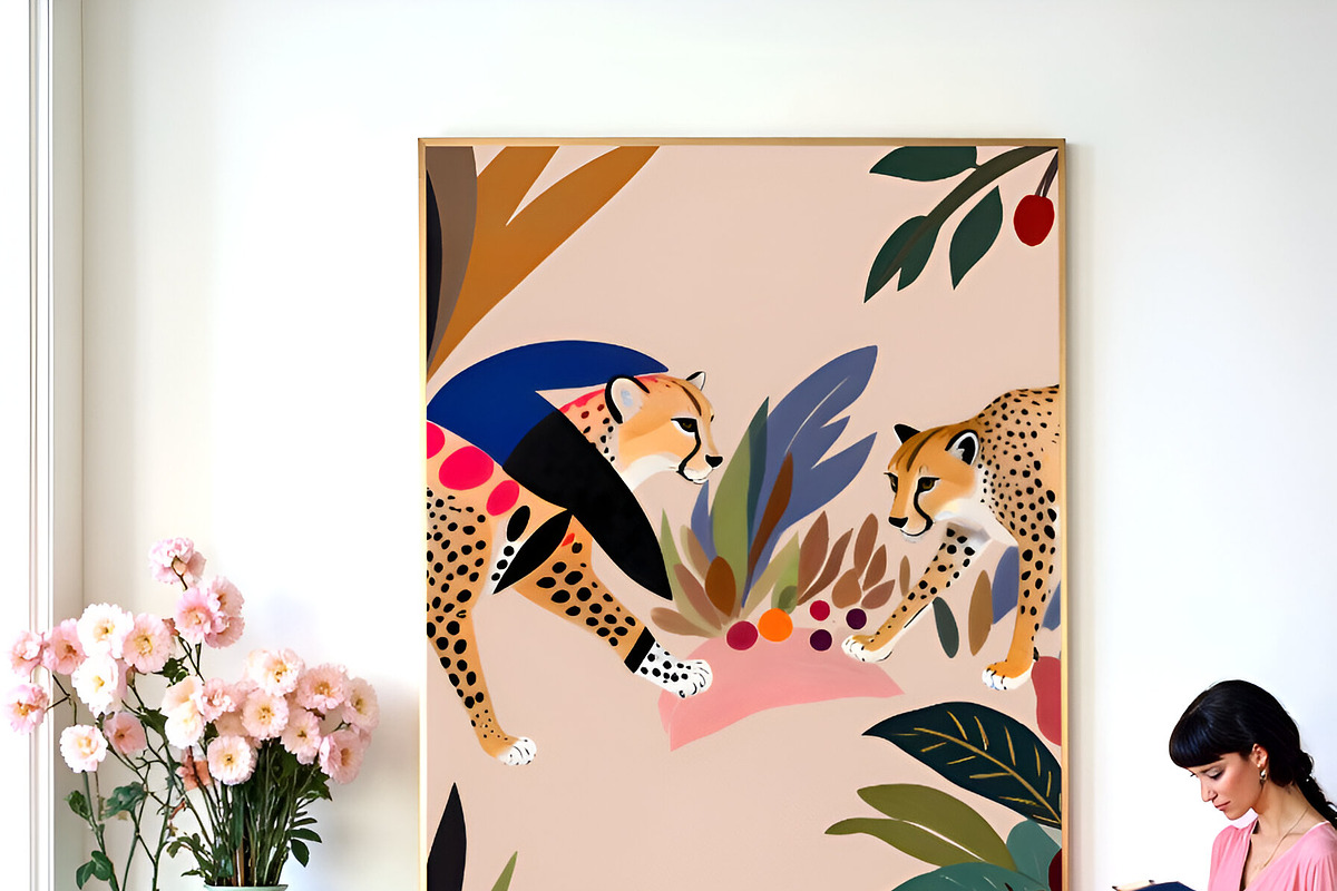 Karla's Styled Art Print Mockup 04, a Household Mockup by The Wall Art Mockup Shop (Photo 3 of 3)