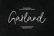 Garland - Signature Brush, a Handwritten Font by tebaltipislab (Thumbnail 1 of 9)