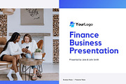 Finance Course, Webinar,Presentation, a Presentation Template by Cultive Creative (Thumbnail 1 of 13)