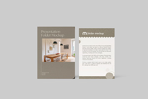 Presentation Folder Mockup