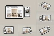 Tablet And Smartphone Mockup, an iPad Mockup by AndikaGraphic (Thumbnail 1 of 8)