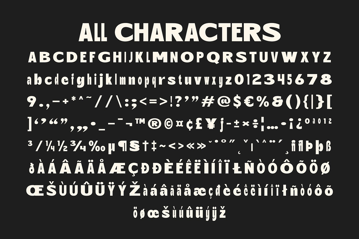 Bengal Mix, a Sans Serif Font by Craft Supply Co. (Photo 8 of 8)