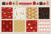 Christmas Party Kit, a Seasonal Illustration by miumiu (Thumbnail 3 of 15)