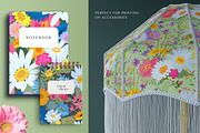 Blooming Meadow Vector Set, a Pattern Graphic by Molly art (Thumbnail 7 of 13)