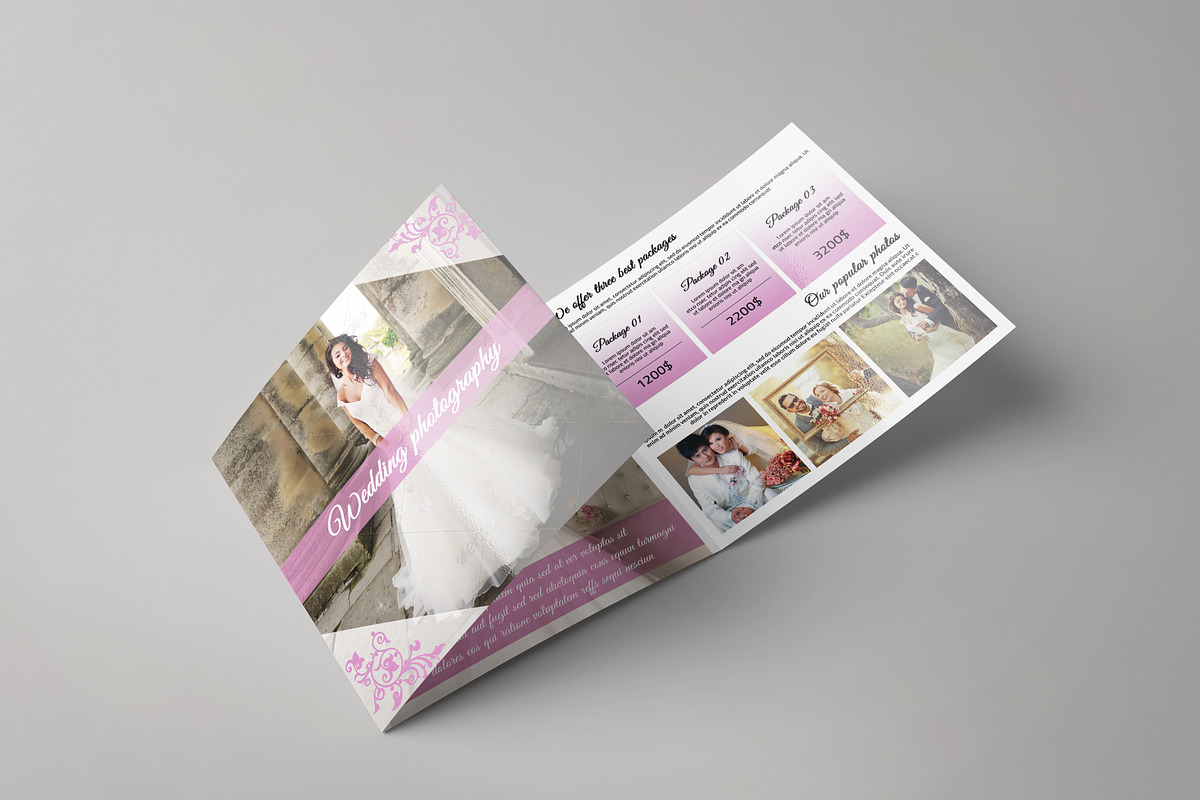 Wedding Photography Brochure-V156, a Brochure Template by Template Shop (Photo 2 of 6)