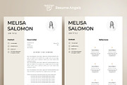 Resume Template 1, 2 page | Rome, a Resume Template by Resume Angels (Thumbnail 5 of 10)