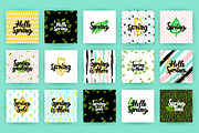 Spring Greeting Postcards Sketch, a Card Template by Anna_leni (Thumbnail 2 of 3)