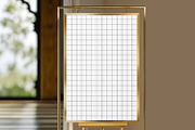 Wedding Invitation Poster Mockup, a Product Mockup by graphypix (Thumbnail 4 of 4)