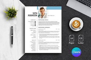 Modern Resume Template Pack | Canva