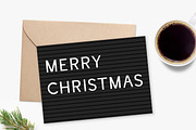 Letter board Font and Background, a Sans Serif Font by DailyMiracleDigitals,LLC (Thumbnail 5 of 5)