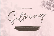 Sellviny - Handwritten Font, a Script Font by StringLabs (Thumbnail 1 of 8)