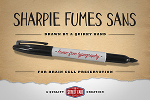 Sharpie Fumes Sans