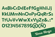 TOMO Fango, a Sans Serif Font by TOMO Fonts (Thumbnail 8 of 9)
