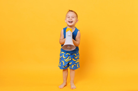 Kid boy 34 years old in blue beach containing emotions, little, and enjoy