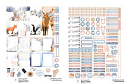 Winter Erin Condren Life Planner, a Design Template by DigitalDesignAI (Thumbnail 2 of 4)