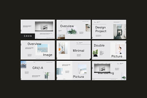 Cava Minimalism Powerpoint