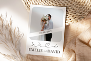 Minimalist Wedding Invitation Card, an Invitation Template by kin9candra (Thumbnail 2 of 8)