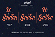 Harlend (6 font with bonus), a Script Font by Angin Studio (Thumbnail 3 of 16)